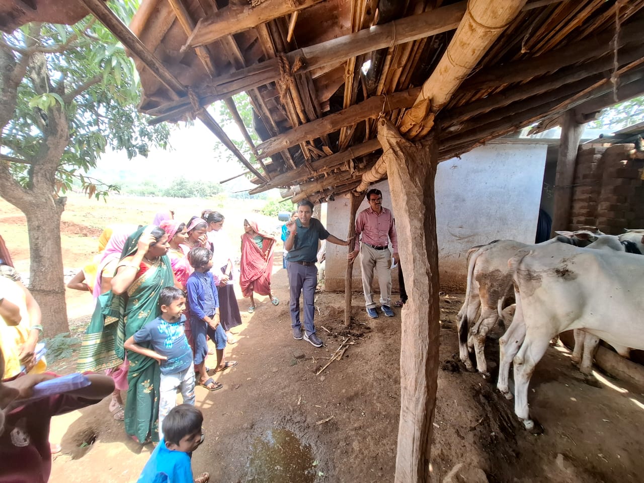 Vikasit Bharat Sankalp Abhiyan At Post Dhadgaon Dist Nandurbar